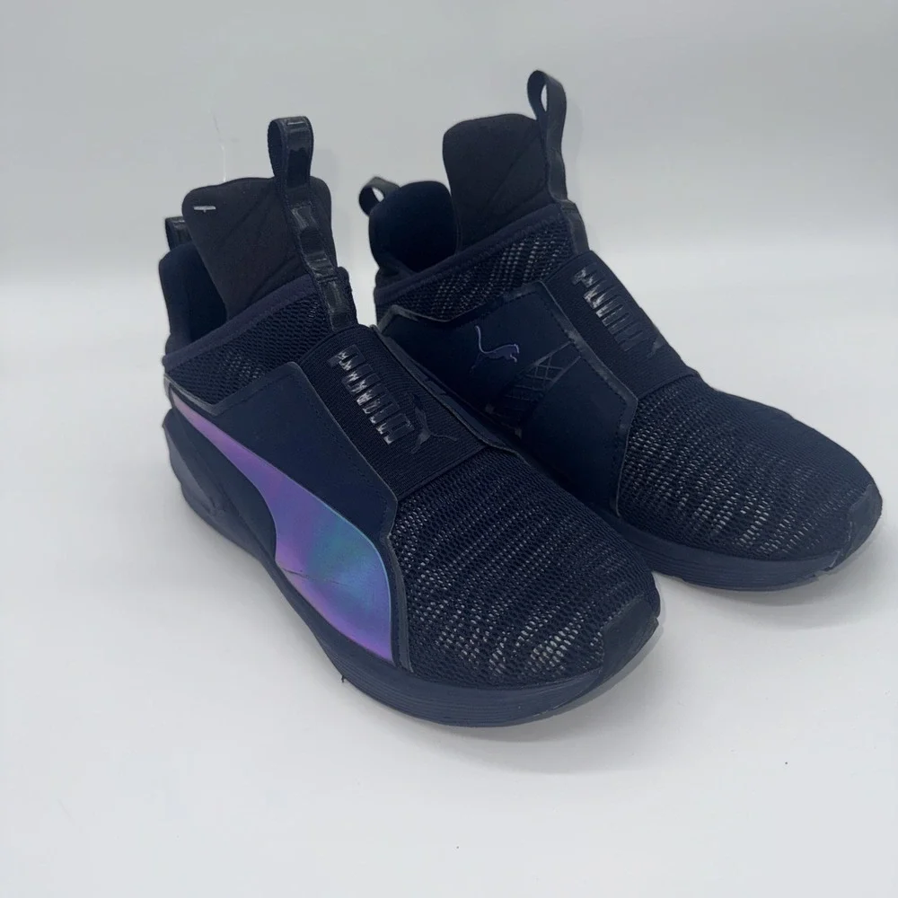 Puma Womens Blue Indigo and‎ Allure Fierce Core Running Shoes Size 7C